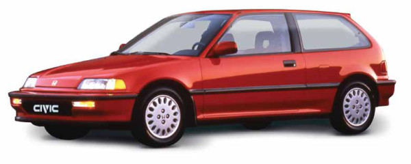 Honda Civic IV Hatchback (09.1987 - 10.1993)